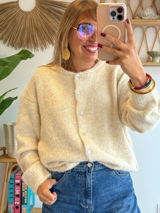 Gilet MEGGY Beige