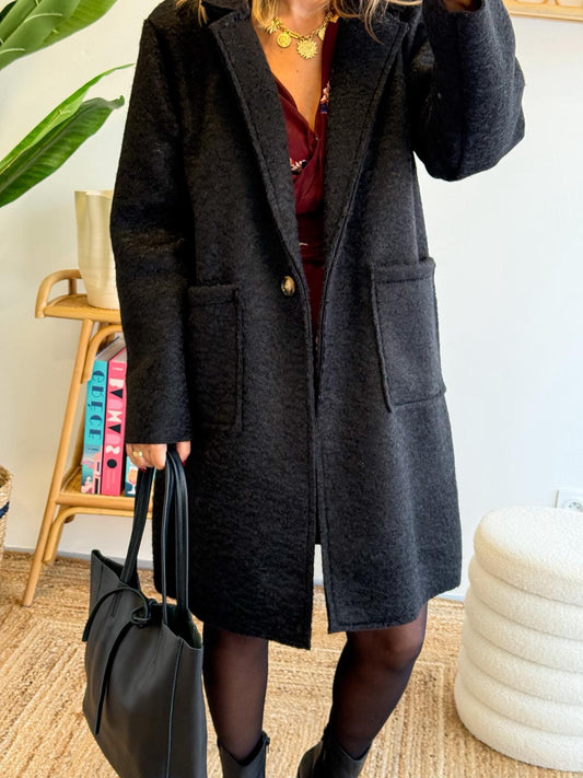 Manteau ANYA noir