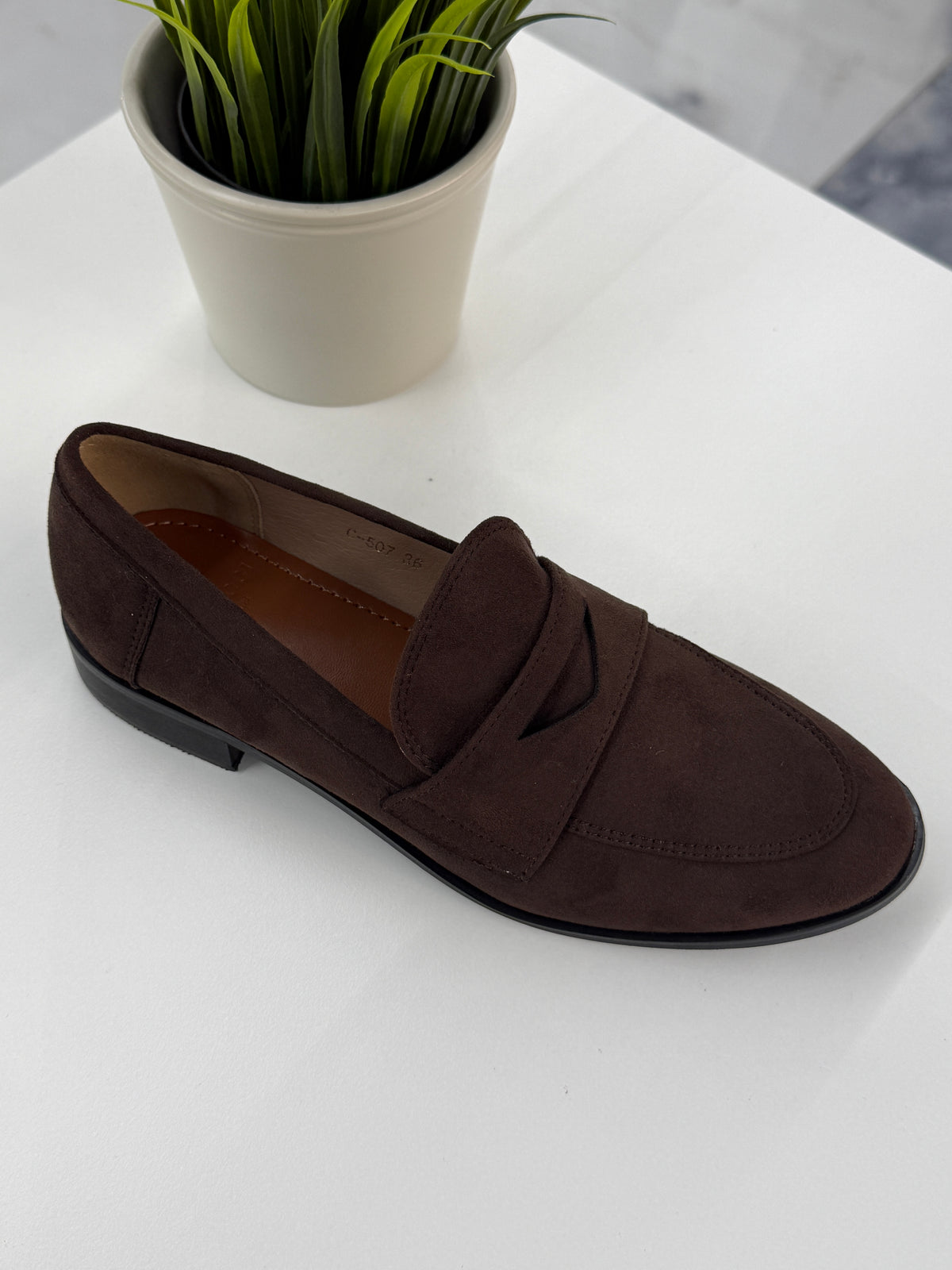 Mocassins BERGAMO Chocolat