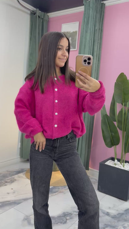 Gilet Meggy fushia