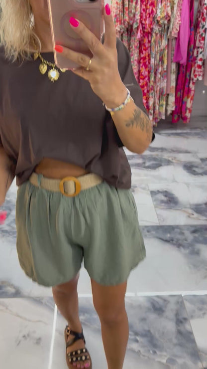 Short SOLIS KAKI