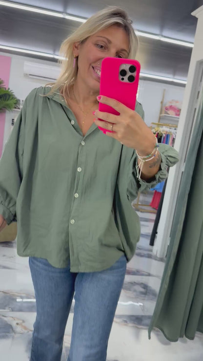 Blouse ELINA kaki