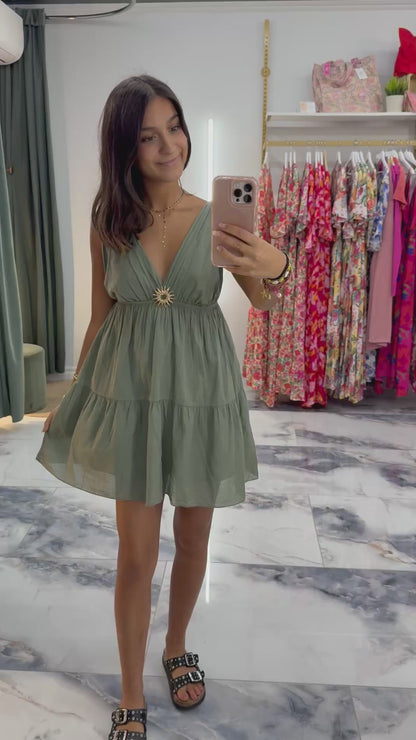 Robe SOLEIL kaki