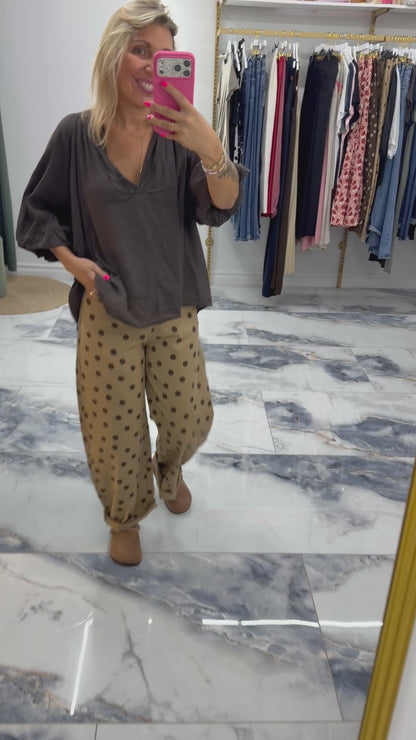 Pantalon POPPY camel