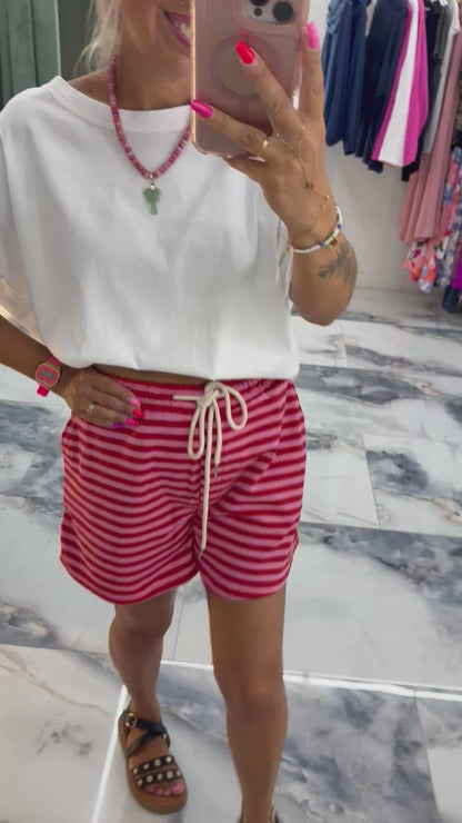 Short SORBET pink/red