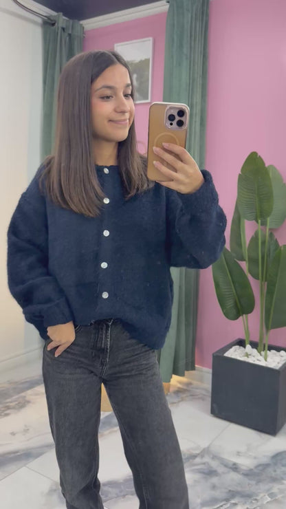 Gilet MEGGY bleu marine