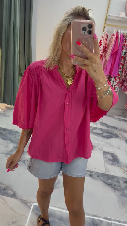 Blouse NORA Fushia