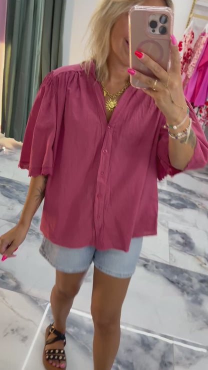 Blouse NORA Bois de rose