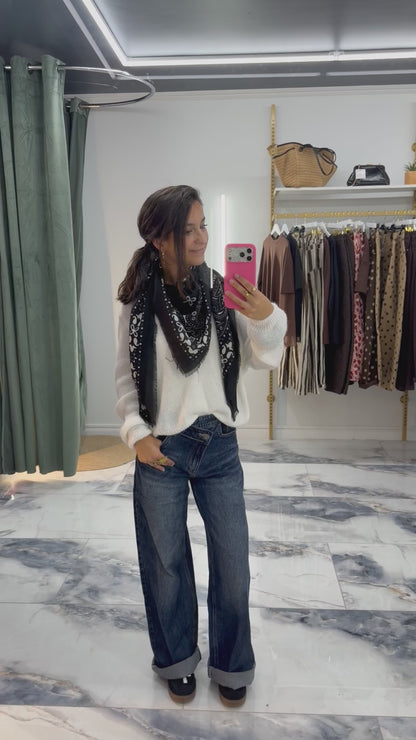 Foulard ANDREA noir