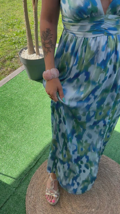 Robe NYMPHE bleu
