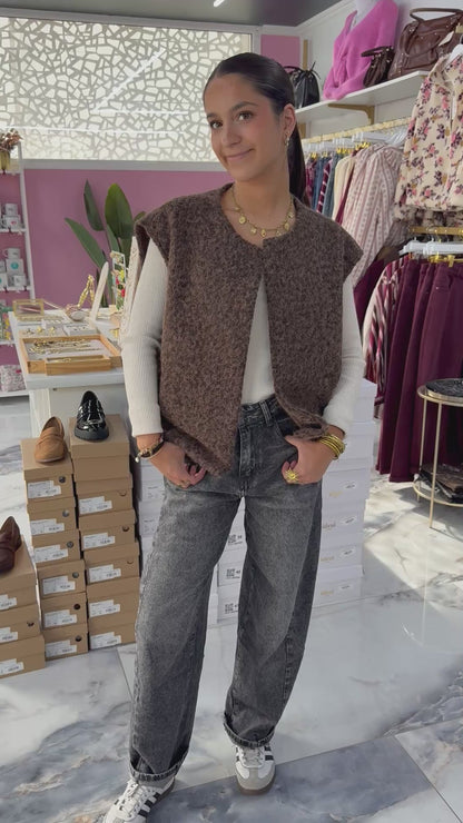Gilet ALBA choco