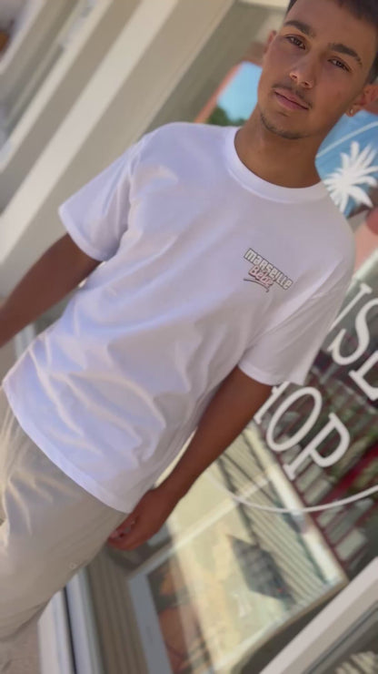 T-shirt MARSEILLE bb blanc