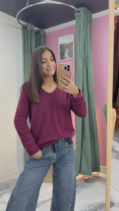 Top AMALIA Bordeaux