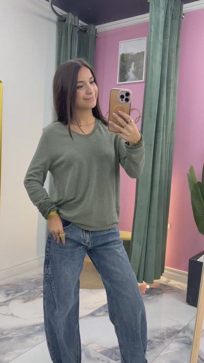 Top AMALIA kaki