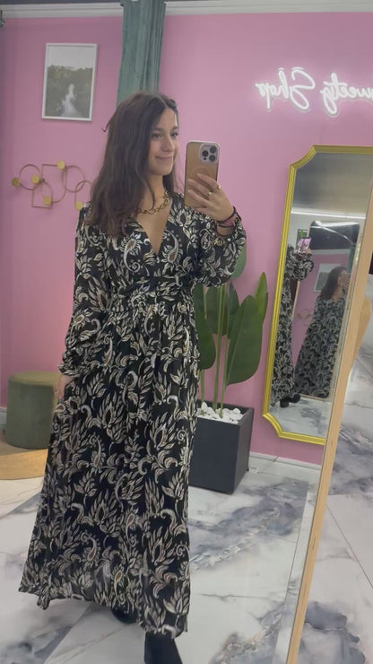 Robe longue AZELIE