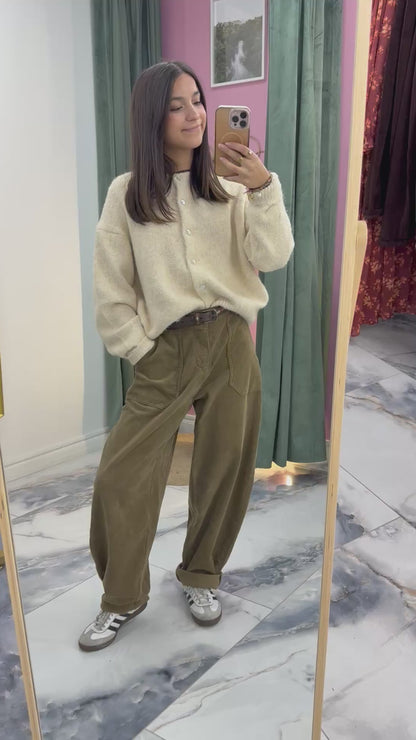 Pantalon ROMA velours camel