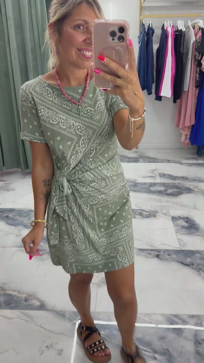 Robe KHALEA kaki