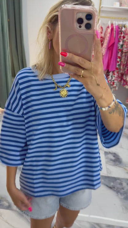 T-shirt SORBET bleu