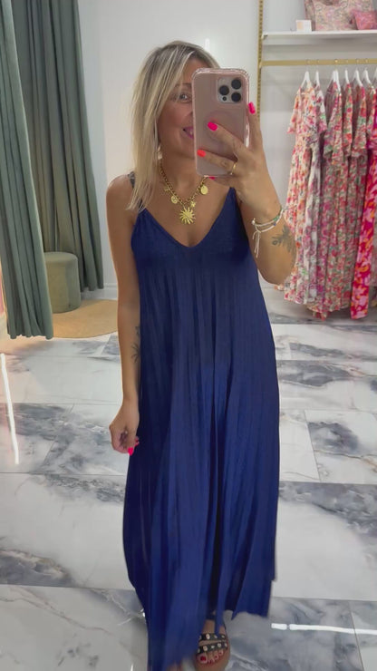 Robe AMBRE bleu nuit