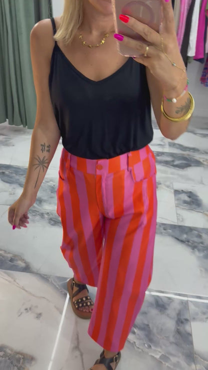 Pantalon St TROPEZ rose