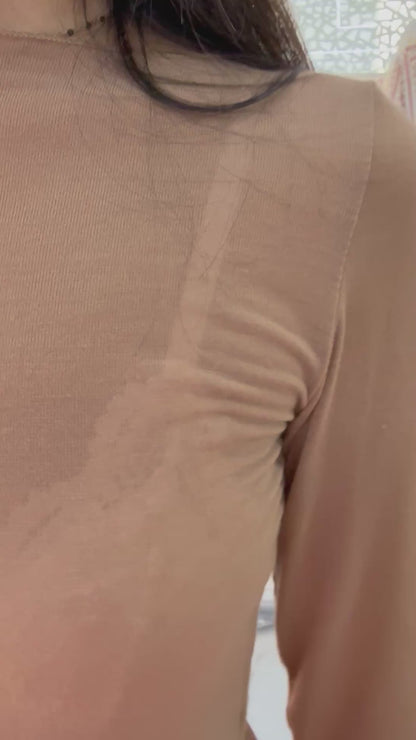Top CACHEMIRE camel