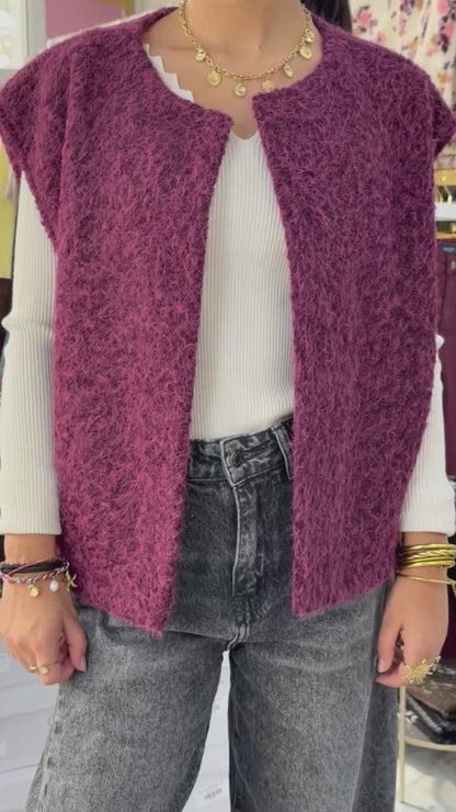 Gilet ALBA violine
