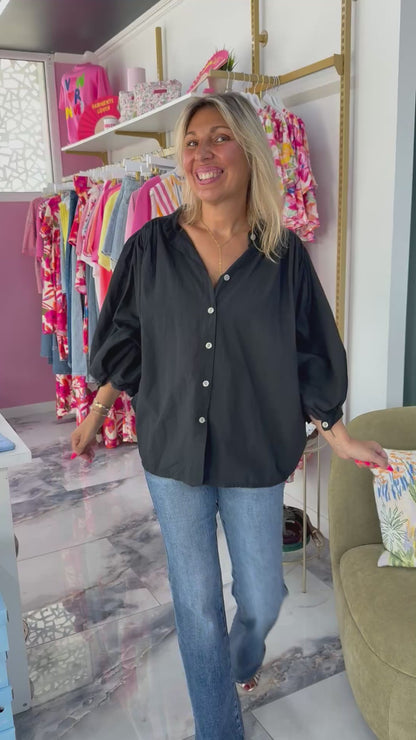 Blouse ELINA noir