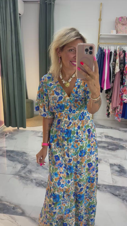 Robe longue BLEUETS